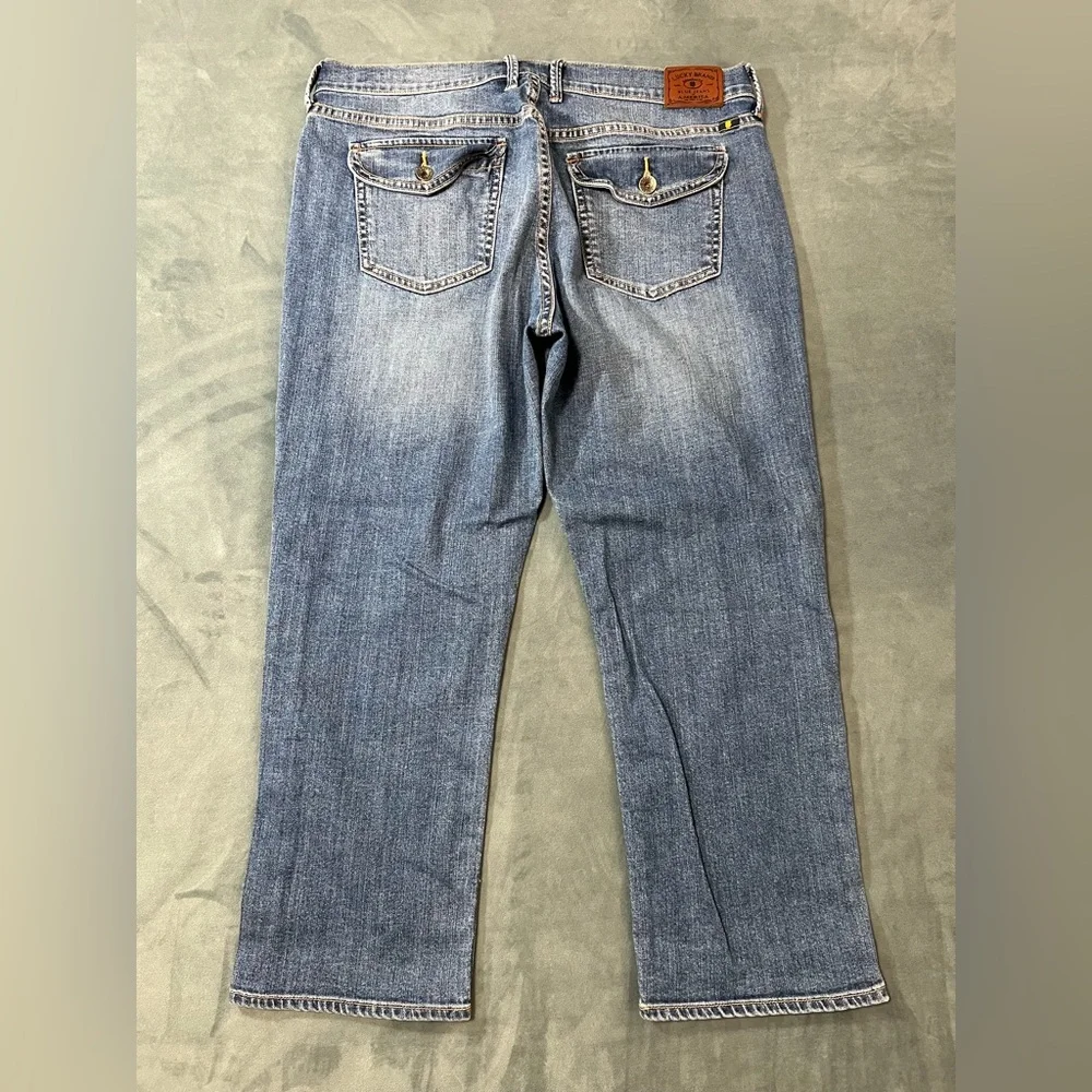 👖Lucky Brand “Sweet n Straight Crop” Capri, Size: 14/32 - Picture 3 of 12